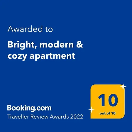 Bright, Modern & Cozy